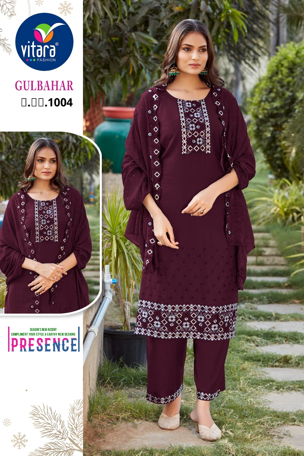 Vitara Fashion Gulbahar Heavy Rayon Wholesale Readymade Salwar Suit Catalog — Wholesale Readymade Suit, MPA wholesale from Surat - Gallery Image 2